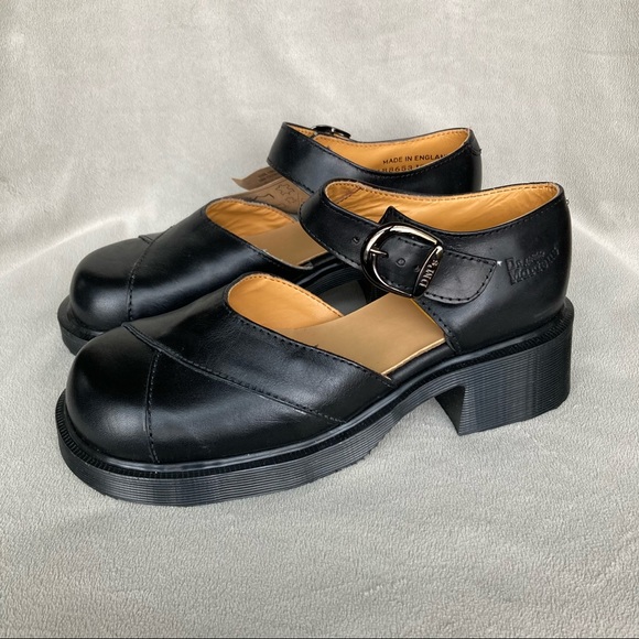 NEW Vintage Dr. Martens England Heel MaryJane UK 5 - Picture 4 of 11